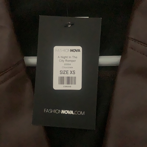 Fashion Nova A Night In The City Romper - Picture 3 of 3